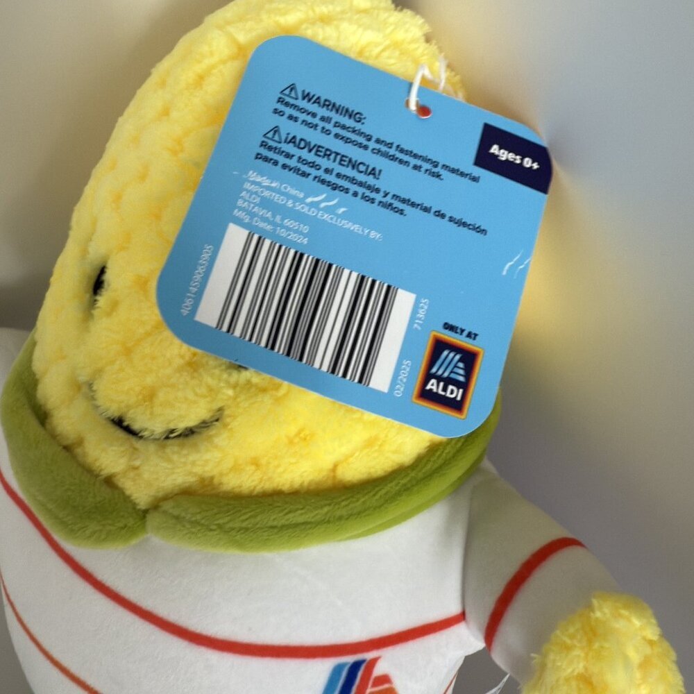 Aldi Produce Crew Carter Corn Plush - Picture 3 of 6